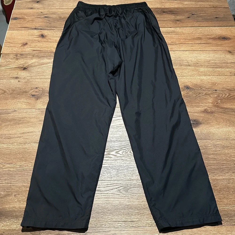 Vintage Adidas Black Track Pants Men Large 478582 Y2K Climalite Windbreaker 2005